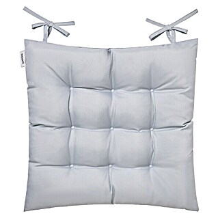 Cojín para silla water resist (45 x 45 x 5 cm, Gris, 100% poliéster)
