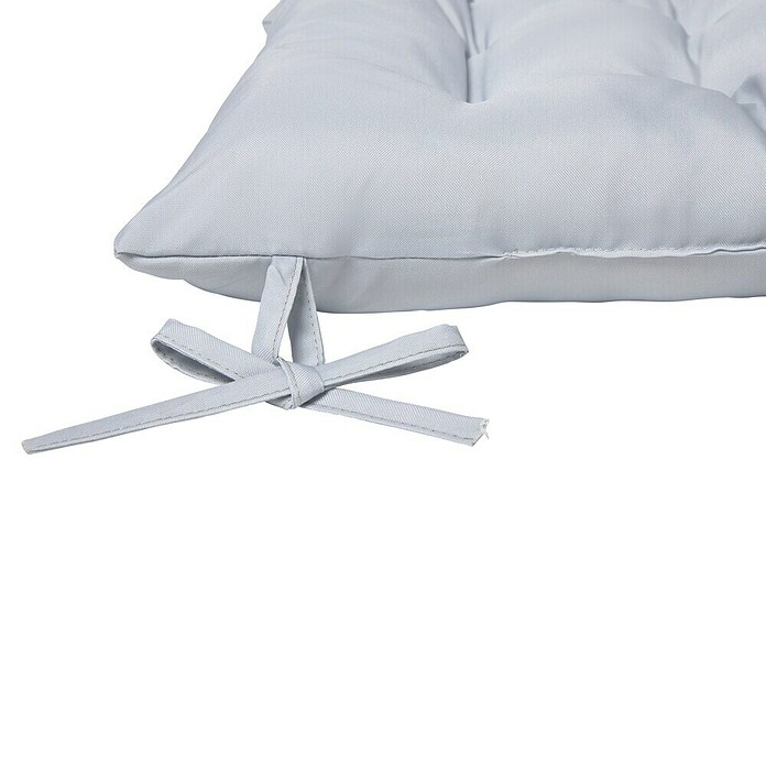 Cojín para silla water resist (45 x 45 x 5 cm, Gris, 100% poliéster) | BAUHAUS