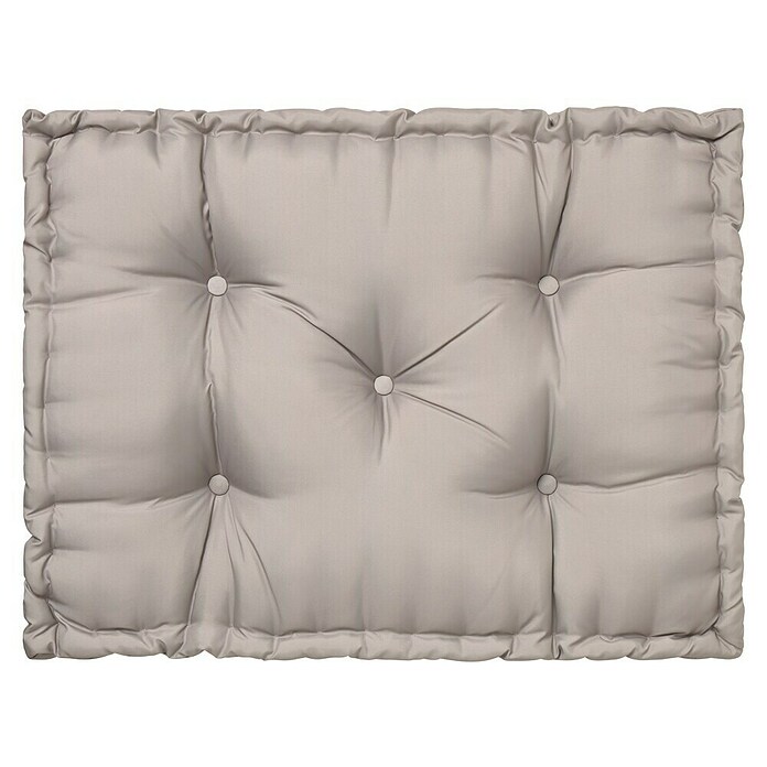 Cojín para asiento de palet water resist (Taupe, L x An x Al: 80 x 60 x 10 cm, 100% poliéster) | BAUHAUS