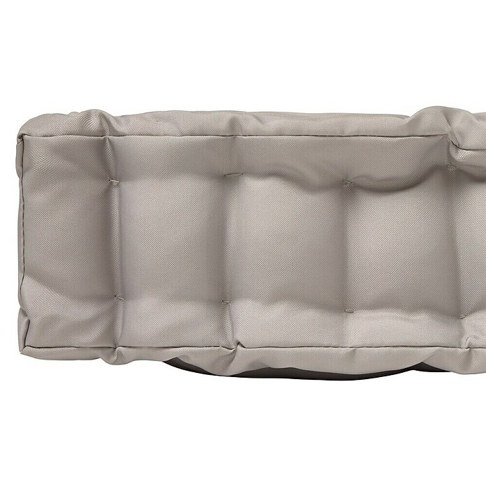 Cojín para asiento de palet water resist (Taupe, L x An x Al: 80 x 60 x 10 cm, 100% poliéster) | BAUHAUS