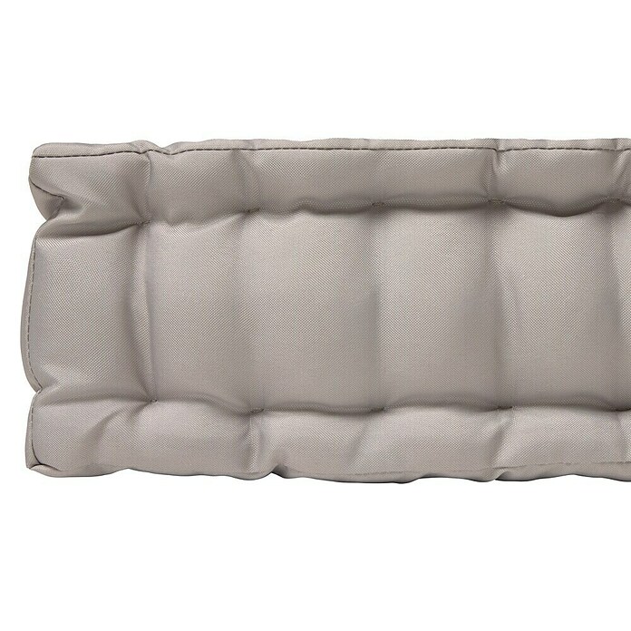 Cojín para respaldo de palet water resist (L x An x Al: 60 x 40 x 10 cm, Taupe, 100% poliéster) | BAUHAUS
