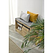 Banco Amla (L x An x Al: 80 x 35 x 48 cm, Madera, Natural) | BAUHAUS