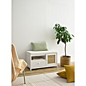 Banco Tana (L x An x Al: 80 x 36 x 46 cm, Madera, Blanco) | BAUHAUS