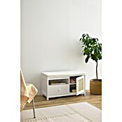 Banco Tana (L x An x Al: 80 x 36 x 46 cm, Madera, Blanco) | BAUHAUS