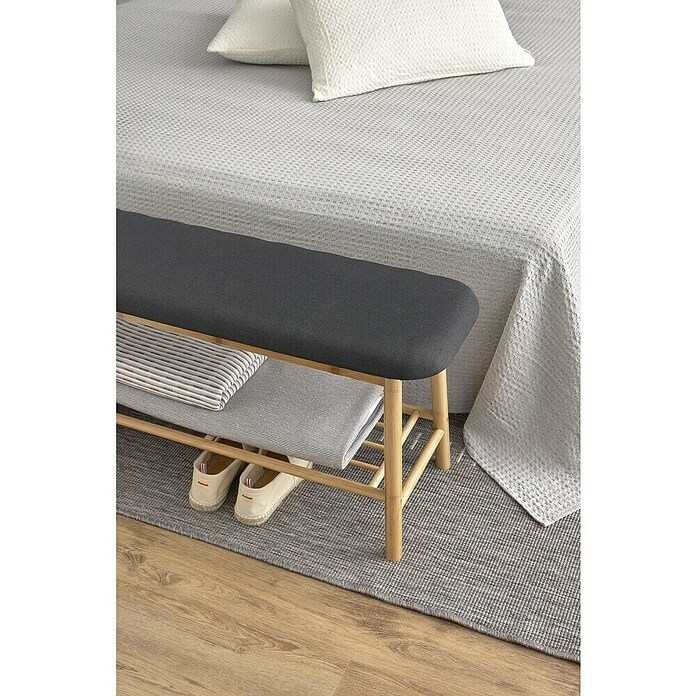 Banco Arko (L x An x Al: 90 x 30 x 45 cm, Madera, Natural) | BAUHAUS