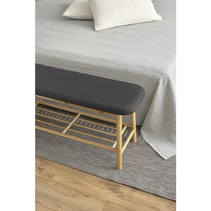 Banco Arko (L x An x Al: 90 x 30 x 45 cm, Madera, Natural) | BAUHAUS