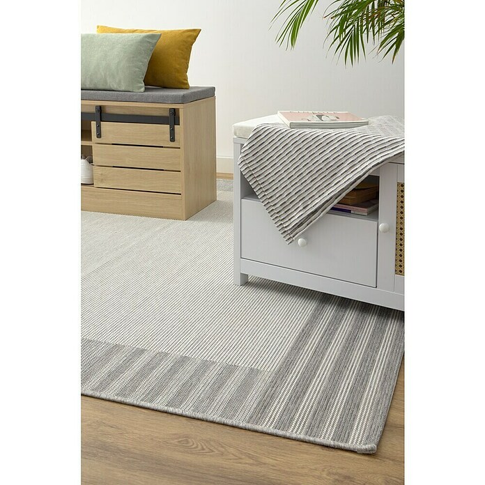 Alfombra exterior In/Out Marco (Gris, 170 x 120 cm, Polipropileno) | BAUHAUS