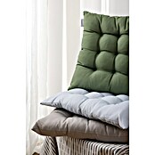 Cojín para silla water resist (45 x 45 x 5 cm, Verde, 100% poliéster) | BAUHAUS