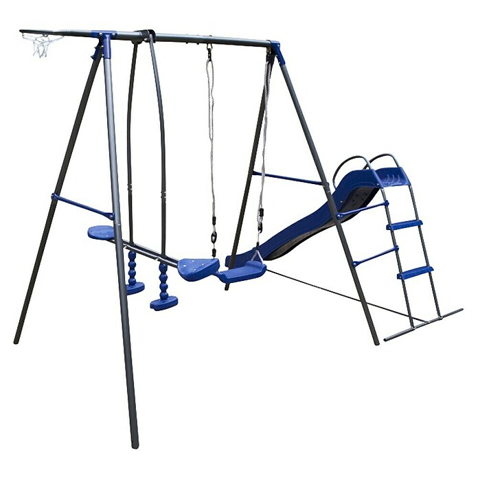 Kinderspielturm Thymek II (L x B x H: 230 x 150 x 195 cm, Blau) | BAUHAUS