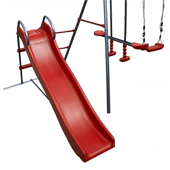 Kinderspielturm Maks II (L x B x H: 480 x 185 x 195 cm, Rot) | BAUHAUS