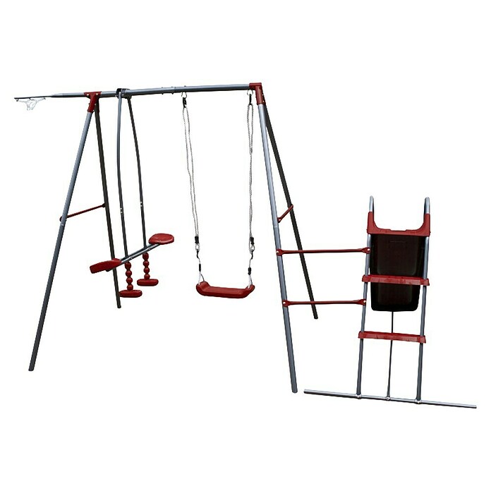 Kinderspielturm Thymek II (L x B x H: 230 x 150 x 195 cm, Rot) | BAUHAUS