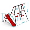 Kinderspielturm Thymek II (L x B x H: 230 x 150 x 195 cm, Rot) | BAUHAUS