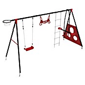 Kinderspielturm Allan II (L x B x H: 150 x 400 x 195 cm, Rot) | BAUHAUS