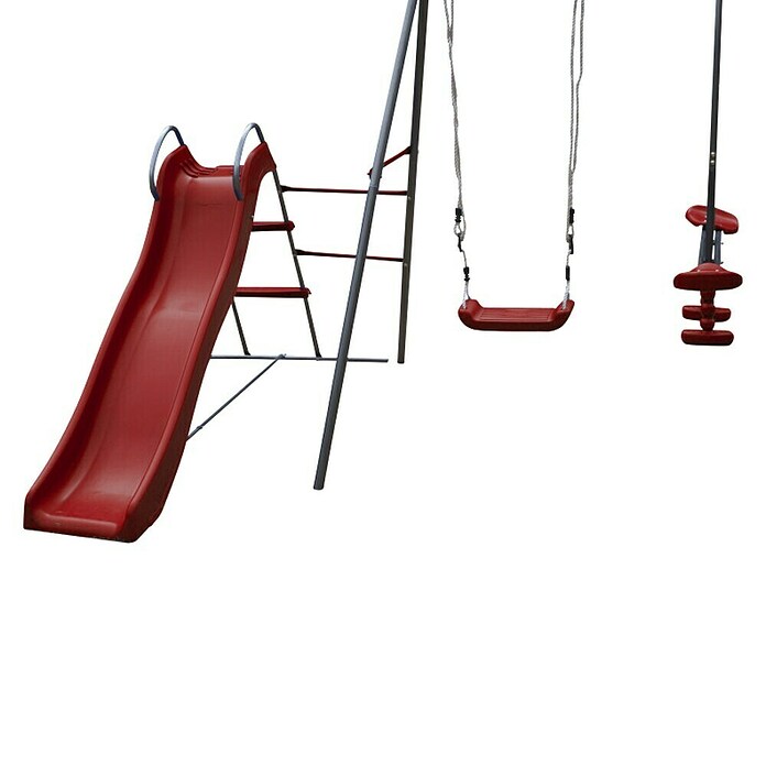 Kinderspielturm Thymek II (L x B x H: 230 x 150 x 195 cm, Rot) | BAUHAUS