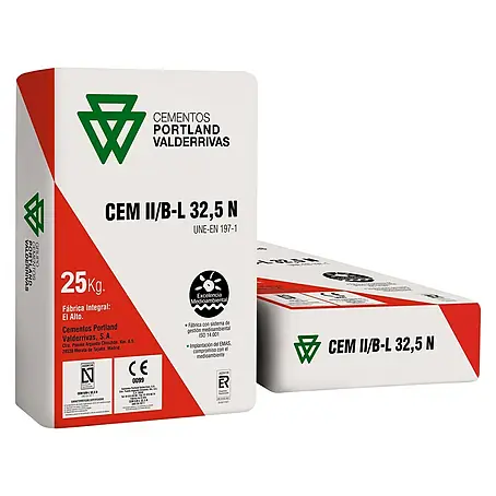 BHS Madrid  Cemento Valderrivas II/B-L 32,5N