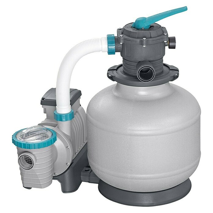 Bestway Flowclear Sistem peščenega filtra  (Primerno za prostornino bazena do: 66.600 l, Zmogljivost filtra: 11.355 l/h) | 8324 - Schwimmbadtechnik | ICIC - Pools / Whirlpools Zubehör | ICI - Pools & Zubehör | IC - Freizeit im Garten | I - Stadtgarten | BAUHAUS