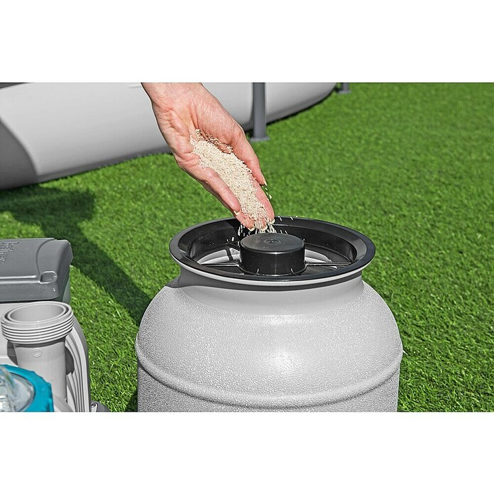 Bestway Flowclear Pješčani filter  (Pogodno za bazene: 42.300 l, Snaga filtriranja: 6.056 l/h) | BAUHAUS