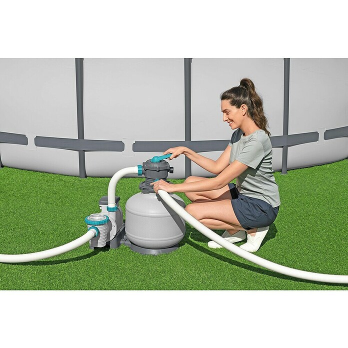 Bestway Flowclear Pješčani filter  (Pogodno za bazene: 66.600 l, Snaga filtriranja: 11.355 l/h) | BAUHAUS
