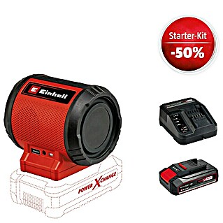 Einhell Power X-Change 18V Bluetooth-Lautsprecher (10,9 x 9 x 10 cm)
