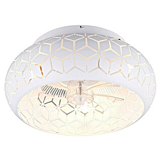 Trio Leuchten Stropni ventilator Bidar (Bijela, 10 W, Ø x V: 50 cm x 22 mm)