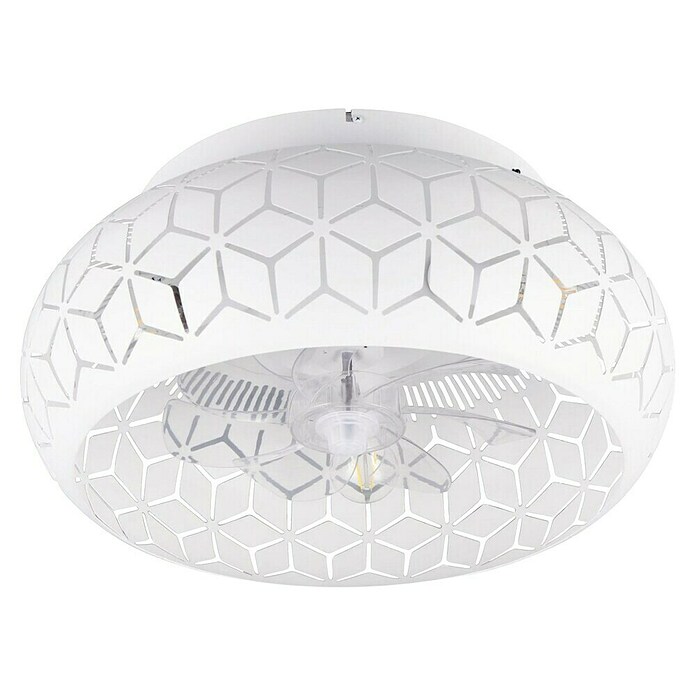 Trio Leuchten Stropni ventilator Bidar  (Bijela, 10 W, Ø x V: 50 cm x 22 mm) | BAUHAUS