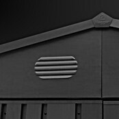 Hoggar Caseta para jardín Pioneer Y50 (Medidas ext. (An x Pr): 168 x 256 cm, Antracita, Acero, 4,3 m²) | BAUHAUS