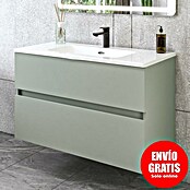 Disbain Conjunto de mueble de baño Kuntur (Ancho: 100 cm, Verde té, Mate) | BAUHAUS