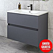Disbain Conjunto de mueble de baño Kuntur (Ancho: 80 cm, Azul noche, Mate) | BAUHAUS