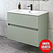 Disbain Conjunto de mueble de baño Kuntur (Ancho: 80 cm, Verde té, Mate) | BAUHAUS