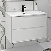 Disbain Conjunto de mueble de baño Casiopea (Ancho: 80 cm, Blanco mate, Mate) | BAUHAUS