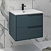 Disbain Conjunto de mueble de baño Casiopea (Ancho: 60 cm, Azul Manhattan, Mate) | BAUHAUS