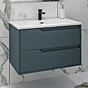 Disbain Conjunto de mueble de baño Casiopea (Ancho: 80 cm, Azul Manhattan, Mate) | BAUHAUS