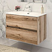 Disbain Conjunto de mueble de baño Vega (Ancho: 80 cm, Cognac, 2 pzs.) | BAUHAUS