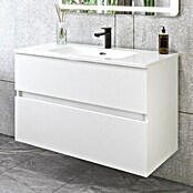 Disbain Conjunto de mueble de baño Kuntur (Ancho: 100 cm, Blanco, Mate) | BAUHAUS