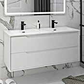 Disbain Conjunto de mueble de baño Casiopea (Ancho: 120 cm, Blanco mate, Mate) | BAUHAUS