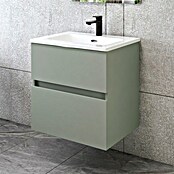 Disbain Conjunto de mueble de baño Kuntur (Ancho: 60 cm, Verde té, Mate) | BAUHAUS