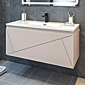 Disbain Conjunto de mueble de baño Lira (Ancho: 100 cm, Maquillaje, Mate, 2 pzs.) | BAUHAUS