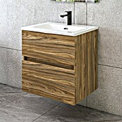 Disbain Conjunto de mueble de baño Kuntur (Ancho: 60 cm, Palisandro, Mate) | BAUHAUS