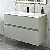 Disbain Conjunto de mueble de baño Kuntur (Ancho: 100 cm, Verde té, Mate) | BAUHAUS