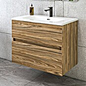 Disbain Conjunto de mueble de baño Kuntur (Ancho: 80 cm, Palisandro, Mate) | BAUHAUS