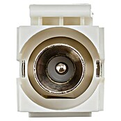 Ion Coax verbinder (Metaal, Wit) | BAUHAUS