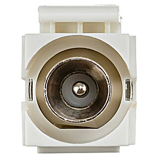 Ion Coax verbinder (Metaal, Wit)