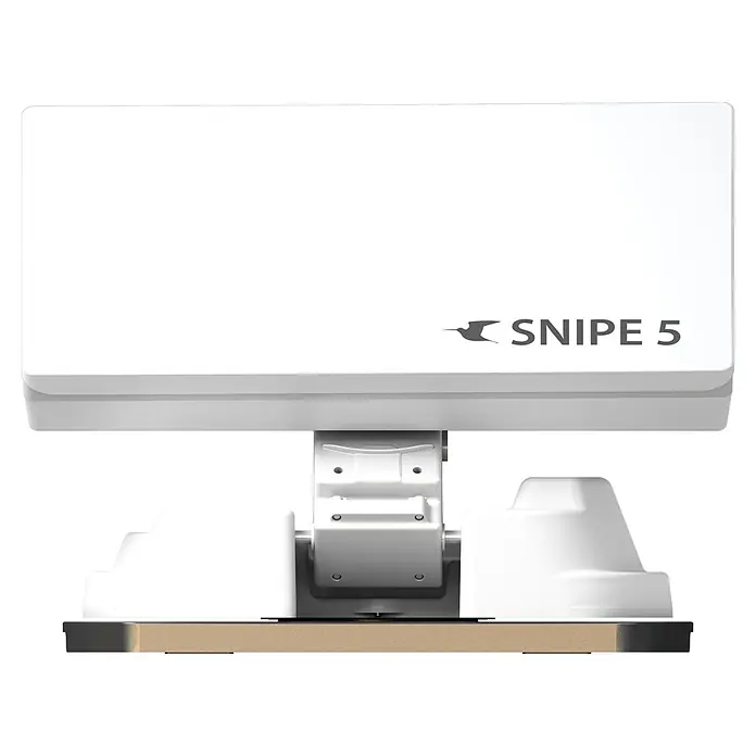 Selfsat Satelliten-Antenne Snipe 5 - L x B x H: 515 x 355 x 201 mm - Die Snipe 5 Satellitenantenne ist ein fortschrittliches System für optimalen TV-Empfang unterwegs. Sie bietet automatische Ausrichtung und ist kompakt.