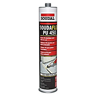 Soudal Adhesivo y sellador Soudaflex PU 450 (Gris, 300 ml)