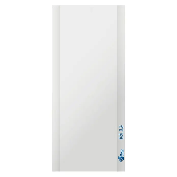 Placo Saint-Gobain Placa de yeso laminado BA - 2 x 1,2 m, Espesor: 15 mm - Imagen de una placa de yeso Placo BA 15. Ideal para proyectos de diseño de interiores, esta placa proporciona una superficie lisa y una fácil instalación.