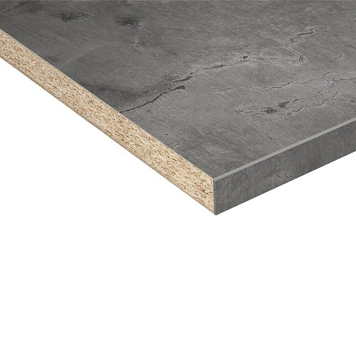 Küchenarbeitsplatte nach Maß (Max. Zuschnittsmaß: 410 cm, Stärke: 38 mm, Stone Graphit) | BAUHAUS