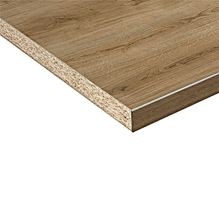 CUCINE Küchenarbeitsplatte nach Maß (Stärke: 38 mm, Breite: 63,5 cm, Eiche Evoke)