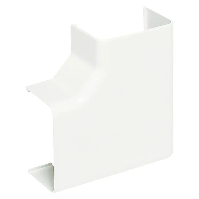 Legrand Ángulo plano clima - Blanco, An x Al: 10 x 6 cm, Plástico - Cubierta de esquina blanca, ideal para ocultar cables y tuberías en esquinas. Solución limpia y discreta para una apariencia ordenada.