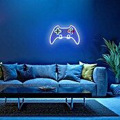 Just Light LED-Dekoleuchte Neon Gamer (Neon Gamer, L x B x H: 8,5 x 29,5 x 24 cm, Netzbetrieben) | BAUHAUS