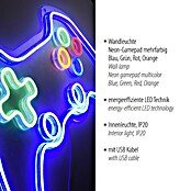 Just Light LED-Dekoleuchte Neon Gamer (Neon Gamer, L x B x H: 8,5 x 29,5 x 24 cm, Netzbetrieben) | BAUHAUS